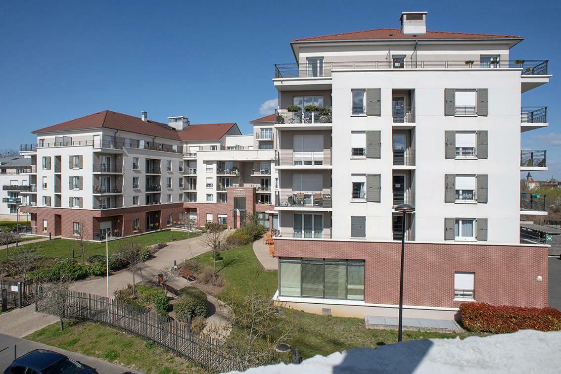 Aparthotel Domitys Les Sables D'Or Villeneuve-le-Roi Exterior foto